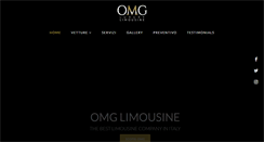 Desktop Screenshot of noleggio-limousine.com